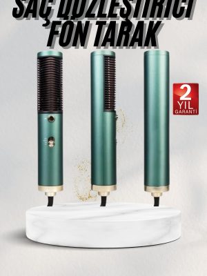 Fön Tarak Saç Düzleştirici Saç Kurutma Makinesi Sıcak Hava Fırçası