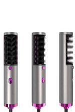 Saç Düzleştirici Fön Makinesi Saç Fırçası Profesyonel Üflemeli - Görsel 2