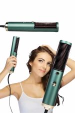 Saç Düzleştirici Fön Makinesi Saç Fırçası Profesyonel Üflemeli - Görsel 3