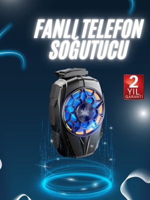 Telefonu Soğutma Fanı Radyatör Mobil Cihazlara Uyumlu Soğutucu
