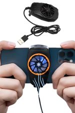 Telefonu Soğutma Fanı Radyatör Mobil Cihazlara Uyumlu Soğutucu - Görsel 2