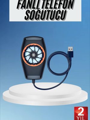 Telefon Soğutucu Fan Güçlü Motor Radyatör Cep Telefon Soğutma