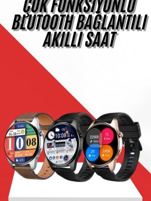 Yeni Nesil Akıllı Saat 1.5 Inç Amoled Ekran Çağrı Cevaplayabilen