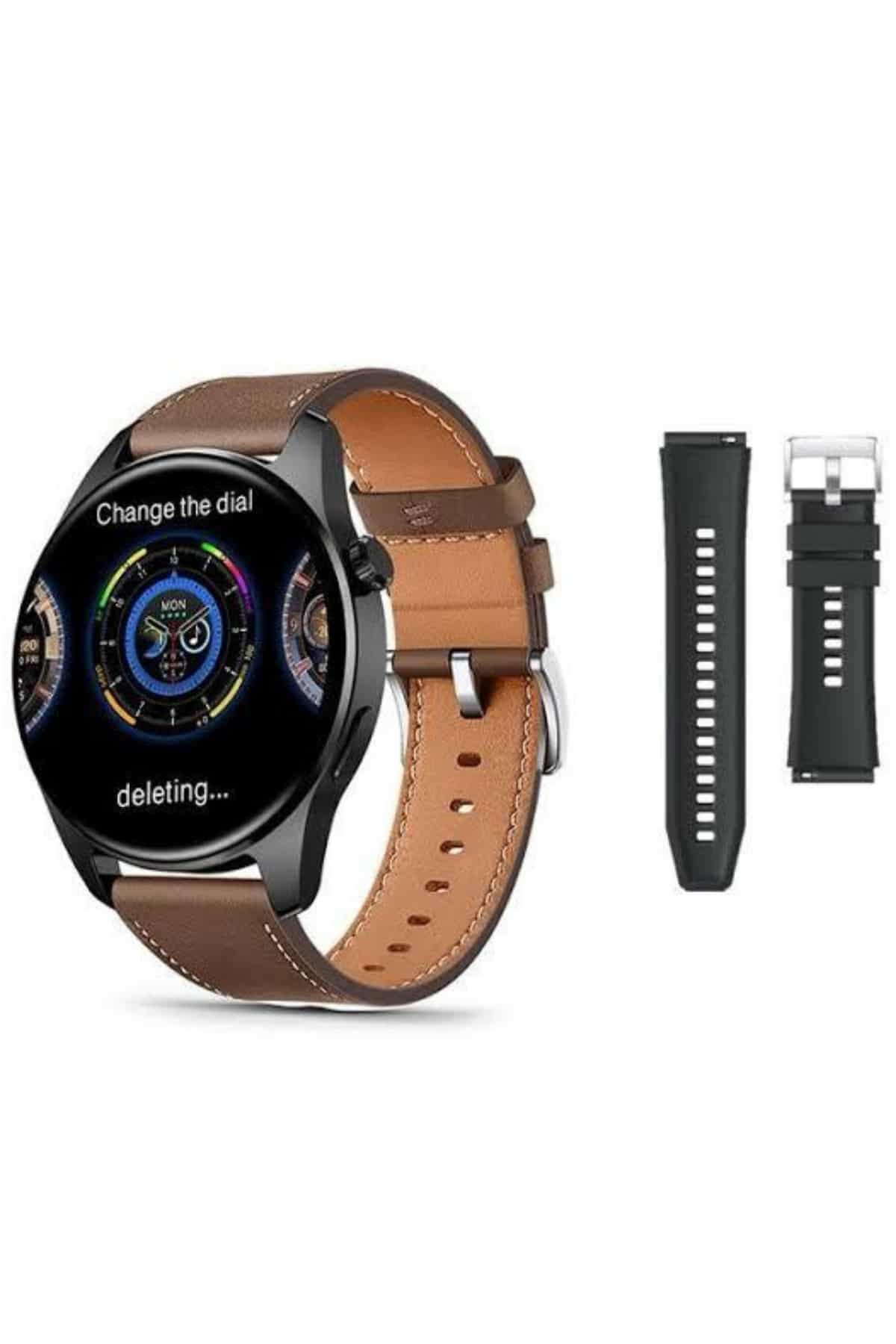 1214896_3-115.jpg Yeni Nesil Akıllı Saat 1.5 Inç Amoled Ekran Çağrı Cevaplayabilen - Görsel 3