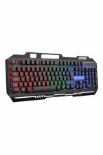 Işıklı Oyuncu Q Klavye Mouse Seti Siyah Gaming Oyuncu Klavye - Görsel 5