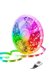 RGB Neon Şerit Led Lamba 10 Metre İç Mekan Tasarımına Uygun - Görsel 4