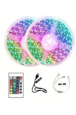 10M Şerit Led İç Mekan Renkli Rgb Şerit Led Kumandalı - Görsel 2