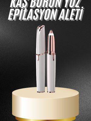 Kaş Bıyık Tüy Epilasyon Aleti Pilli Yüz Kaş Epilatör Kıl Tüy Alma Epilasyon