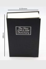 Kilitli Gizli Kasa Sözlük Kumbara Kitap Sözlük Görünümlü 18cm - Görsel 4