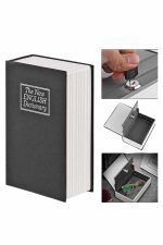 Kitap Görünümlü Gizli Kasa Büyük Boy Anahtarlı Kilitli Para Kasası - Görsel 3