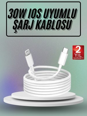 İOS Uyumlu 8 X Xs Xr 11 12 13 14/Pro Max Mini Plus Şarj Kablosu