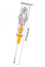 Kontrol Kalemi Çift Başlıklı Şeffaf Elektrik Testi Değişken Uçlu - Görsel 5