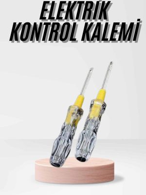 Kontrol Kalemi Çift Başlıklı Şeffaf Elektrik Testi Değişken Uçlu