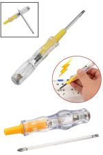 Kontrol Kalemi Çift Başlıklı Şeffaf Elektrik Testi Değişken Uçlu - Görsel 4