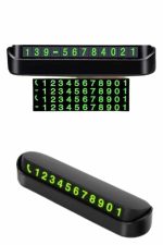 Araç Park Numaratörü Tüm Araçlara Uyumlu Araba Numaralık - Görsel 5