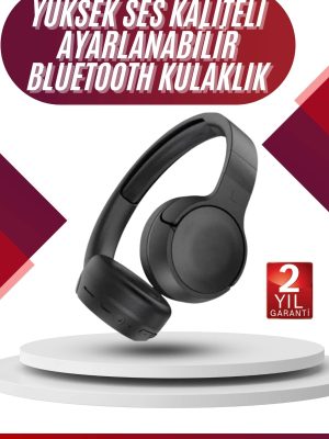 Yeni Nesil Kulak Üstü Bluetooth Kulaklık Type-C Girişli Yüksek Ses Kaliteli