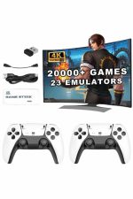 3D 4K HD 2.4G Game Stick 4K Ultra Hd Oyun Konsolu Çift Kollu - Görsel 5