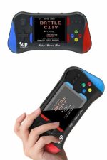 3.5 İnç 500 Klasik Retro Oyun Yüklü Kollu Oyun Konsolu - Görsel 2