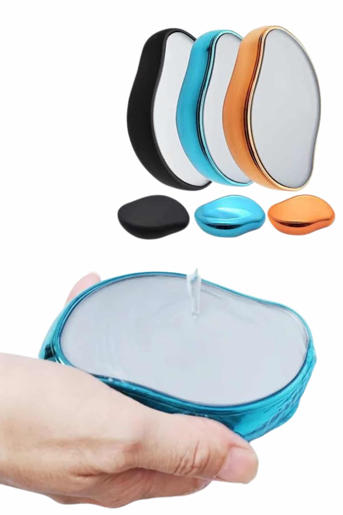 1214952_8-93.jpg Kristal Epilasyon Aleti Tüy Dökücü Tüy Silgisi Crystal Eraser - Görsel 3