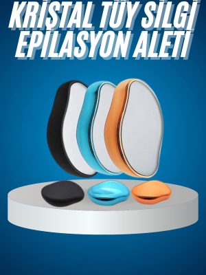 Tüy Silgi Kristal Epilasyon Acısız Ağrısız ve Pratik Epilasyon Aleti