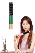 Düzleştirici Fırça Saç Düzleştirici Arada Fön Tarak Taşınabilir - Görsel 3