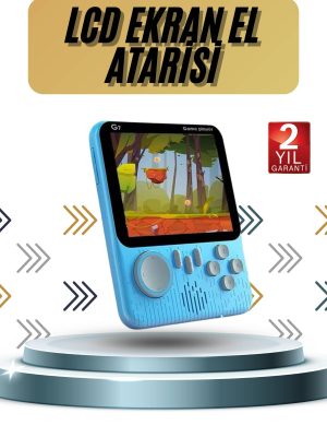 3.5 İnç Mini Atari Taşınabilir Oyun Konsolu 666 Adet Retro Oyun
