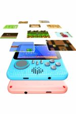 3.5 İnç Mini Atari Taşınabilir Oyun Konsolu 666 Adet Retro Oyun - Görsel 2