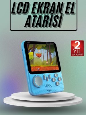 666 Oyunlu Retro El Konsolu Atari 3.5 İnç Taşınabilir Oyun Konsolu