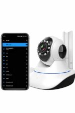 Akıllı Gece Görüşlü Sensörlü Wifi Kamera Telefondan Takip Edilebilir - Görsel 3