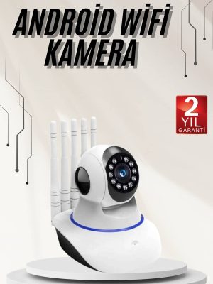 Güvenlik Kamerası Antenli Gece Görüşlü Sensörlü Harekete Duyarlı