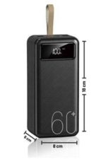 Powerbank Yüksek Kapasiteli 60.000 Mah Hızlı Şarj Şarj Özellikli Batarya - Görsel 2