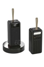 Powerbank 60.000 Mah Taşınabilir Şarj Hızlı El Fenerli Dijital Göstergeli - Görsel 3