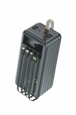 Powerbank 60.000 Mah Taşınabilir Şarj Hızlı El Fenerli Dijital Göstergeli - Görsel 4