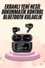 Yeni Nesil Pro Ekranlı Bluetooth Kulaklık 5.0 Bluetooth