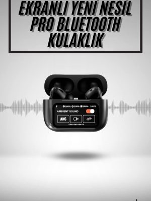 2.Nesil Pro Ekranlı Sesli Görüşme Yapabilen Kablosuz Bluetooth Kulaklık