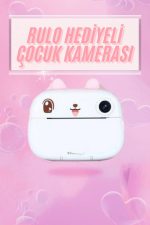 Çocuklar İçin Özel Fotoğraf Makinesi Farklı Desen Seçenekli 3 Adet Rulo