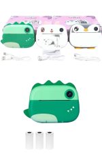 Çocuklar İçin Özel Fotoğraf Makinesi Farklı Desen Seçenekli 3 Adet Rulo - Görsel 2