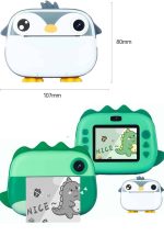 Çocuklar İçin Özel Fotoğraf Makinesi Farklı Desen Seçenekli 3 Adet Rulo - Görsel 4