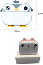 Çocuklara Özel Şirin Tasarımlı Mini Fotoğraf Yazıcısı 3 Adet Rulo Hediyeli - Görsel 3