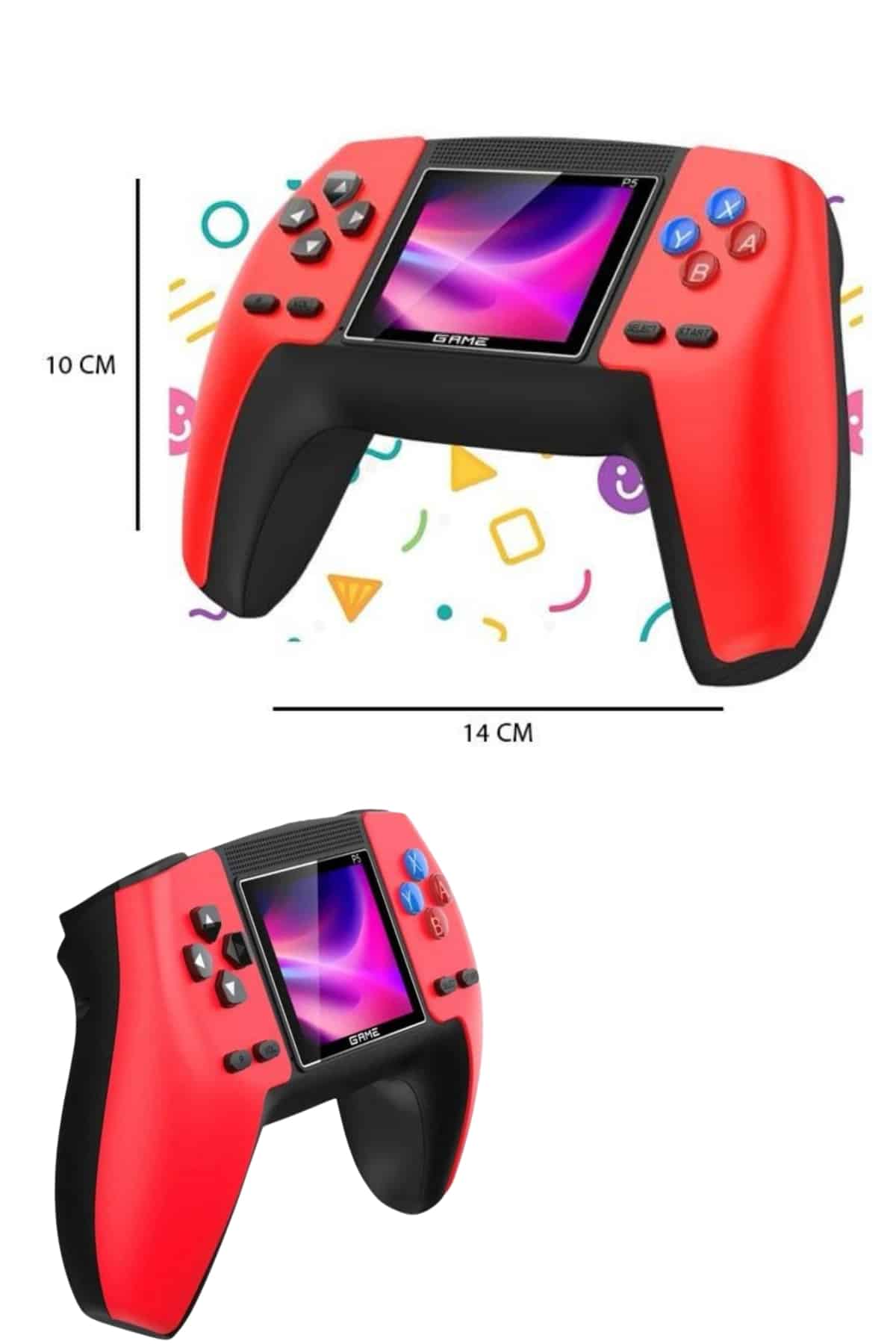 1214985_9-81.jpg Kablosuz Oyun Konsolu Atari Game Stick Retro Konsol 520 Oyunlu - Görsel 4