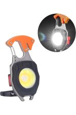 Çok İşlevli Acil Durum Işığı USB Şarjlı Cep Feneri 7 Farklı Mod - Görsel 4