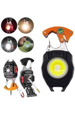 El Feneri LED Anahtarlık Çok Fonksiyonlu Mini Çakmak Özellikli - Görsel 2