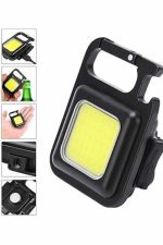 Kamp Çadır Lambası Şarjlı El Feneri Işıldak Anahtarlık Mini Mıknatıslı - Görsel 3