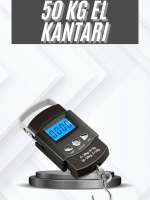 Profesyonel El Terazisi El Kantarı 50 Kg Dijital Göstergeli Tartı