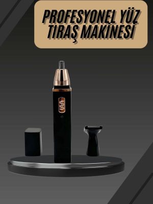 Burun Kulak Kıl Tüy Temizleme Ve Tıraş Makinesi Mini Paslanmaz Çelik