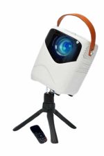 HD Ayaklı Portatif Projeksiyon Cihazı Android İşlemcili Sinema Projektörü - Görsel 2