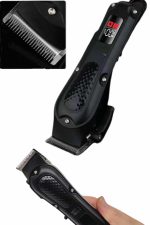 Profesyonel Saç Kesme Aleti Dijital Saç Sakal Tıraş Makinesi Uzun Ömürlü - Görsel 2