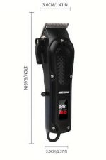 Profesyonel Saç Kesme Aleti Dijital Saç Sakal Tıraş Makinesi Uzun Ömürlü - Görsel 5