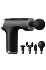 Şarjlı Masaj Tabancası 4 Başlıklı Mini Masaj Tabancası ve Masaj Aleti - Görsel 2