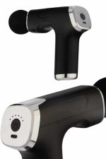 Şarjlı Masaj Tabancası 4 Başlıklı Mini Masaj Tabancası ve Masaj Aleti - Görsel 3